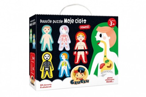 CzuCzu Puzzle Duuuże - Moje ciało