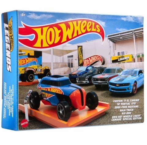 Hot Wheels Pojazdy Legends Tour zestaw 6 aut