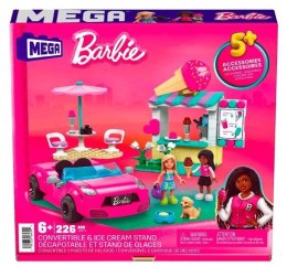 Mattel Klocki Barbie Mega Kabriolet i stoisko